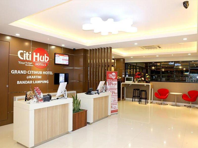Grand Citihub Hotel @Kartini Бандар-Лампунг Экстерьер фото